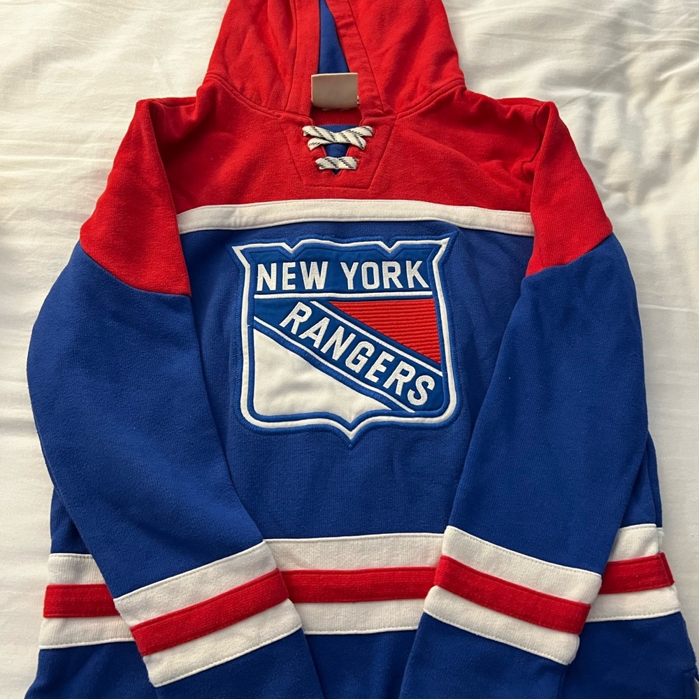 Kids Red and Blue Hoodie